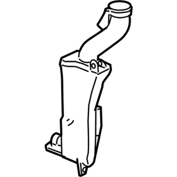 GM 15940309 Tank Assembly, Coolant Recovery Expansion