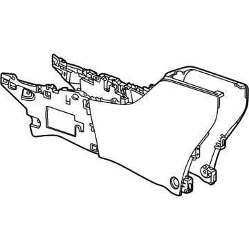 2022 Chevy Trailblazer Center Console Base - 42708824