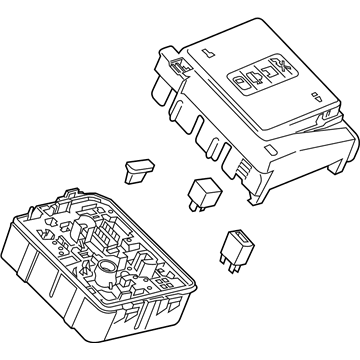 Cadillac 84155666 Fuse & Relay Box