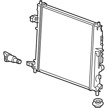 GM 22966124 Radiator Assembly