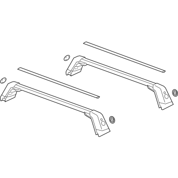 Buick 39142966 Luggage Rack