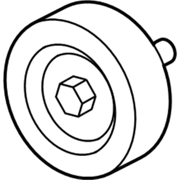 Chevy 12596977 Idler Pulley