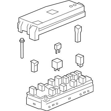 Chevy 22799541 Fuse Box