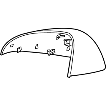 Chevy 95193363 Mirror Cover