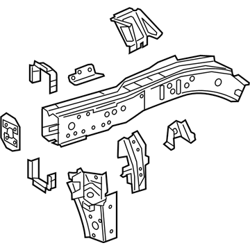 Chevy 84526303 Front Rail