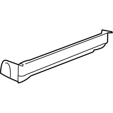 GM 88944427 Panel,Rear Side Door Step