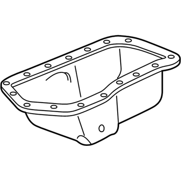 Buick 12563240 Oil Pan