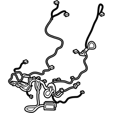 GM 23508413 Harness Assembly, Front Seat Wiring