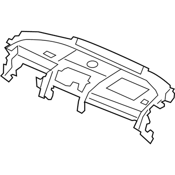 Pontiac 92161877 Instrument Panel