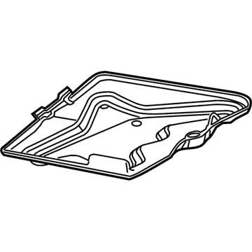 Pontiac 10408951 Battery Tray