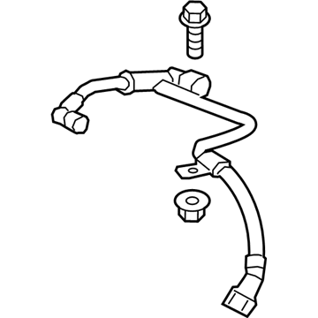 Cadillac 12673868 PCV Tube