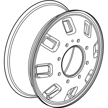 2024 GMC Sierra 3500 HD Spare Wheel - 84830462