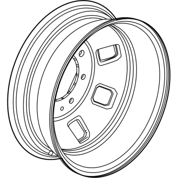 2024 GMC Sierra 3500 HD Spare Wheel - 84830463