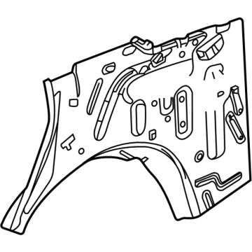 GM 84867954 Panel Assembly, Qtr Inr Lwr