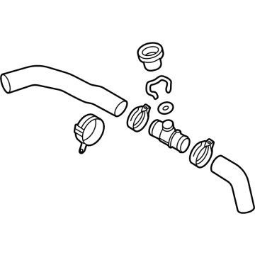 Chevy 84766513 Upper Hose