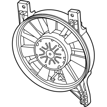 2023 Chevy Corvette Fan Blade - 87828584