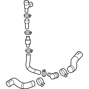 Chevy 87847471 Inlet Hose