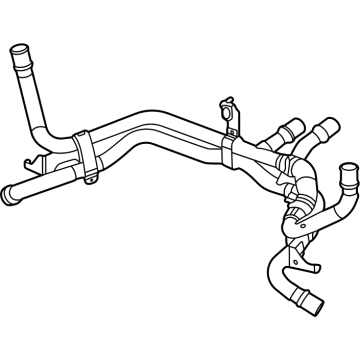 GM 86824571 PIPE ASM-RAD INL