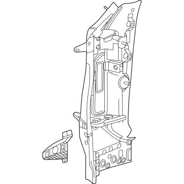 Cadillac 87814869 Inner Hinge Pillar