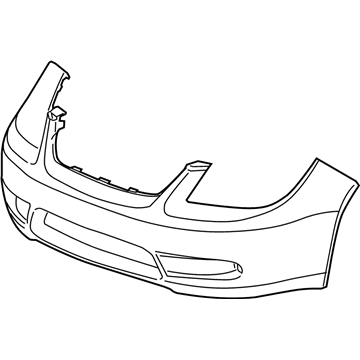 GM 19120185 Front Primered Bumper Cover