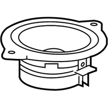 GM 95953153 Speaker Assembly, Radio Front