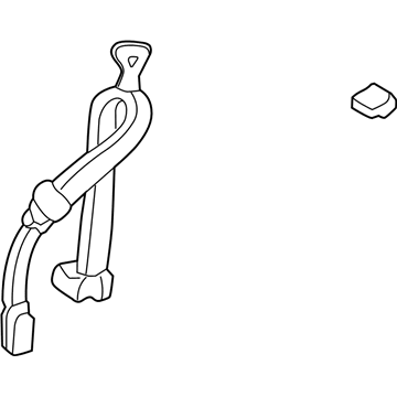 Buick 19168437 Belt & Retractor