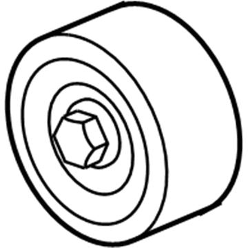 Chevy 12611935 Idler Pulley