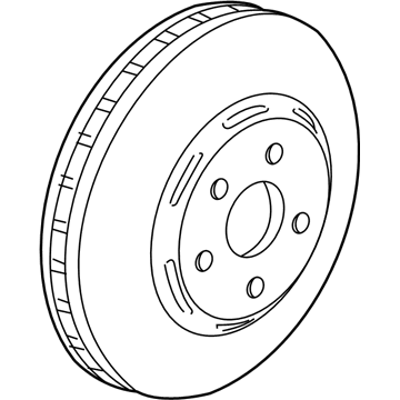 2000 Chevy Corvette Brake Disc - 10445856