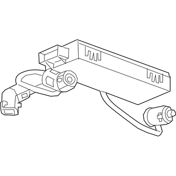 Cadillac 13437064 Antitheft Module