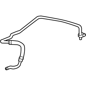 GMC Acadia Oil Cooler Hose - 23277642