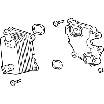 Chevy Silverado 1500 Oil Cooler - 12699975