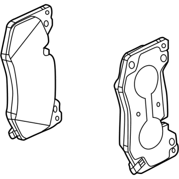 Chevy 86824349 Brake Pads