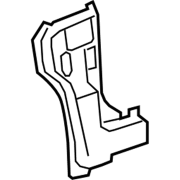 GM 95986028 Reinforcement Assembly, Body Hinge Pillar Lower