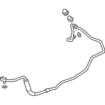 2014 Chevy Captiva Sport A/C Hose - 23251804