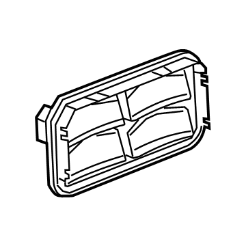 Cadillac 22788177 Quarter Outlet Vent