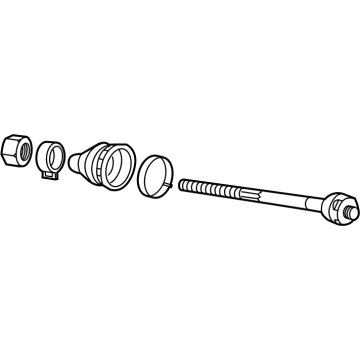 GMC 84467792 Inner Tie Rod