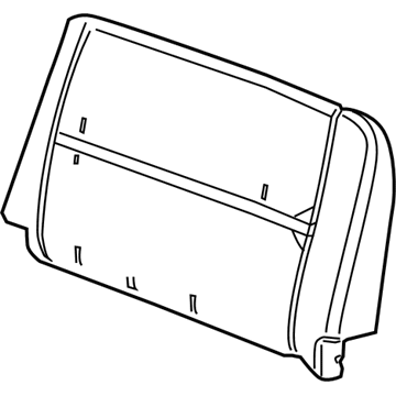 Chevy 22771048 Seat Back Pad