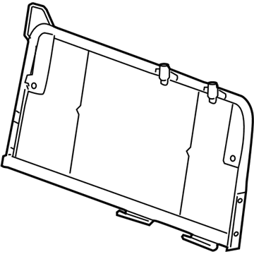 GM 25879626 Frame Assembly, Rear Seat Back Cushion