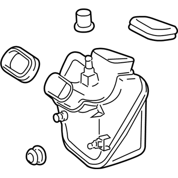 GM 13337770 Resonator, Rear Intake Air Duct