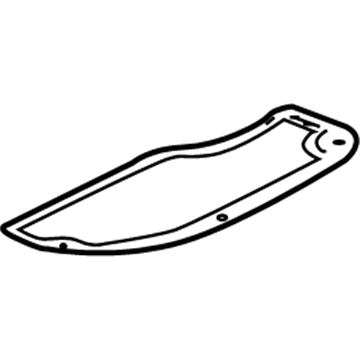 Pontiac 89024993 Air Inlet Upper Seal