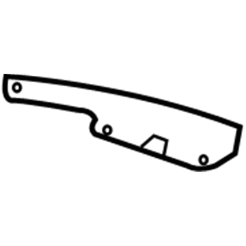 GM 96694040 Support,Front Bumper Imp Bar