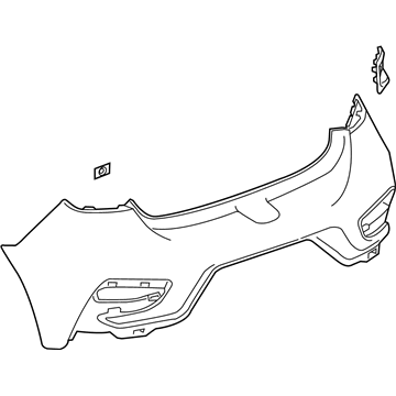 Chevy 39092406 Bumper Assembly