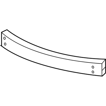 GM 92278306 Bar, Rear Bumper Imp