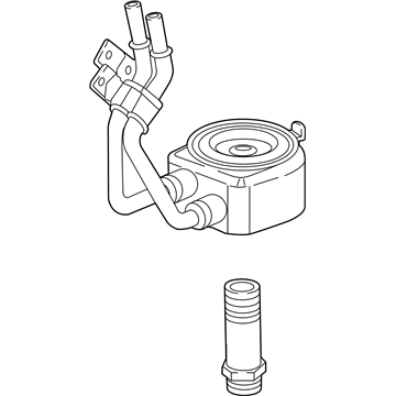 Chevy 12688093 Oil Cooler