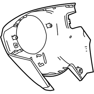 Cadillac 22973074 Rear Shroud