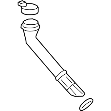 GM 42539417 Tube Assembly, Windshield Washer Solvent Container Filler