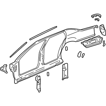 Cadillac 12482383 Uniside Assembly