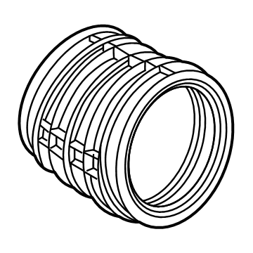 Chevy Corvette Air Intake Coupling - 23385783