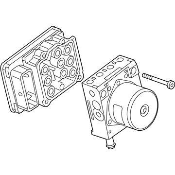 Buick 23383119 ABS Control Unit