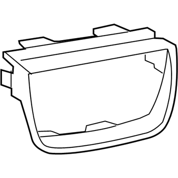 GM 22744324 Bezel,Tail Lamp